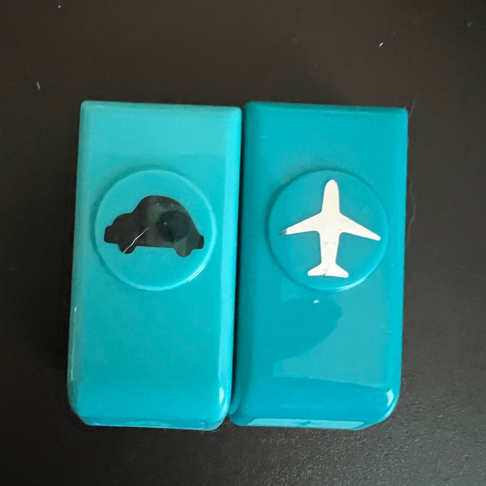 Creative Memories Mini car and airplane Punch Set